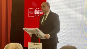 López-Valverde inaugura el II Encuentro de Equipos TIC El consejero Miguel López-Valverde durante la reunión de los responsables de los gobiernos autonómicos en materia tecnológica
