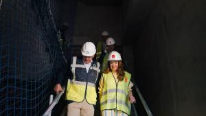 La consejera Matute en el nuevo centro de salud en el distrito Fuencarral-El Pardo