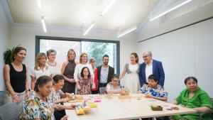 La consejera Ana Dávila durante la inauguración del proyecto residencial para mejorar la vida de mujeres con discapacidad intelectual