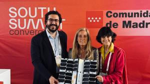 La consejera Albert en la clausura del South Summit