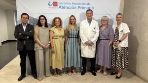 La viceconsejera Laura Gutiérrez durante la presentación del Plan Estratégico de Atención Primaria 2026-2028