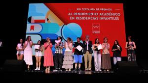 La consejera Ana Dávila durante los Premios al Rendimiento y Esfuerzo Académico que se conceden a menores que viven en las Residencias Infantiles de la Comunidad de Madrid