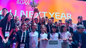 La consejera Albert en la clausura del South Summit