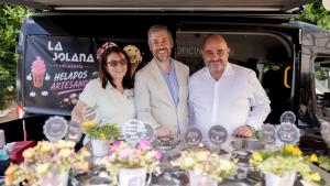 El consejero Miguel Ángel García en la Feria de la Sierra Norte 2026