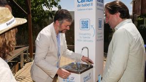 El consejero Miguel Ángel García en la Feria de la Sierra Norte 2026