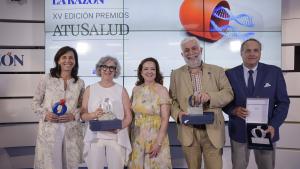 La consejera Fátima Matute en los XV premios A Tú Salud de La Razón 