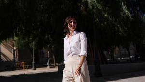 La presidenta Isabel Díaz Ayuso en la Finca Vista Alegre