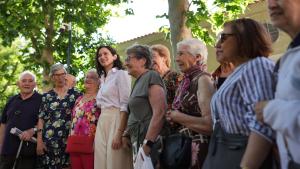 La presidenta Isabel Díaz Ayuso en la Finca Vista Alegre