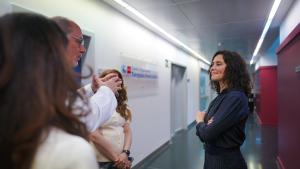 Díaz Ayuso presenta el nuevo Centro Regional de Terapias Avanzadas La presidenta Isabel Díaz Ayuso durante la presentación del nuevo Centro Regional de Terapias Avanzadas