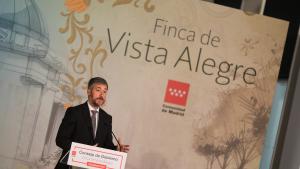 García Martín en rueda de prensa El portavoz de la Comunidad de Madrid atiende a los medios de comunicación