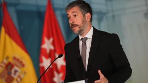 García Martín en rueda de prensa El portavoz de la Comunidad de Madrid atiende a los medios de comunicación
