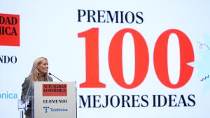 La consejera Albert en clausura de los premios Las 100 mejores ideas