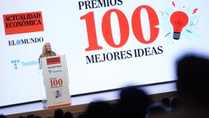 La consejera Albert en clausura de los premios Las 100 mejores ideas