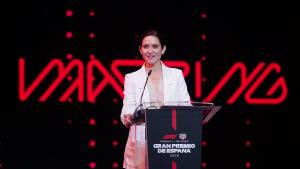 Díaz Ayuso participa en el acto de presentación del nuevo circuito Madring La presidenta Isabel Díaz Ayuso durante la presentación del nuevo circuito que acogerá el Gran Premio de España de Fórmula 1