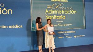 La consejera Matute en los XXI Premios a la Administración Sanitaria