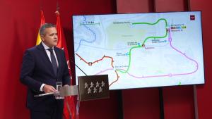 Los consejero Miguel Ángel García y Jorge Rodrigo en rueda de prensa