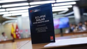 Programación y el dispositivo especial con motivo del eclipse solar total del próximo 12 de agosto Díptico de la programación y el dispositivo especial por el eclipse solar total