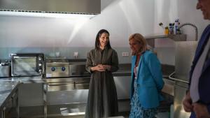 La Comunidad de Madrid refuerza la oferta pública de Educación Especial en Collado Villalba con la creación de 20 plazas La consejera Zarzalejo en el centro público Peñalara, en Collado Villalba