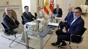 El consejero López-Valverde reunido con altos cargos de la multinacional tecnológica Cisco