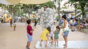 imagen de Arte vivo en la plaza