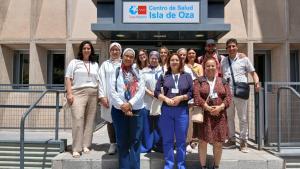 La Comunidad de Madrid recibe a una delegación marroquí para conocer sobre el terreno la organización y los servicios de los equipos de Atención Primaria Visita de la Delegación de Marruecos a Isla de Oza