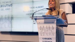 La consejera Albert en los III Premios Ejecutivo del Año