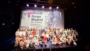 El director general Manuel Lagos Gismero durante la presentación de la muestra de creación escénica Surge Madrid en Otoño