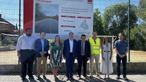 La Comunidad de Madrid renovará el puente de la Navata sobre el río Guadarrama en Galapagar para mejorar la accesibilidad y la seguridad vial El viceconsejero de Presidencia y Administración Local en las obras del puente de la Navata sobre el río Guadarrama en Galapagar