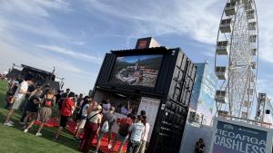 Estand turístico del Gobierno regional en la X edición de Mad Cool 2026