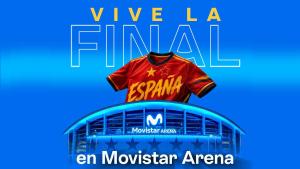 La Comunidad de Madrid celebrará la Final de la Copa Mundial FIFA 2026 de España con la retransmisión del partido del domingo en el Movistar Arena en la pantalla más grande de toda la región 