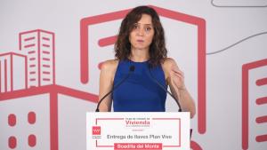 La presidenta Isabel Díaz Ayuso