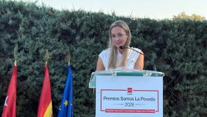 La viceconsejera de Sanidad en los premios Somos la Poveda