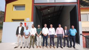 García Martín inaugura en Patones una nueva nave de almacenaje de maquinaria y materiales El consejero Miguel Ángel García Martín durante la inauguración en Patones de una nueva nave destinada a mejorar el mantenimiento de los servicios municipales