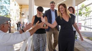 Dávila visita en la Gran Residencia a los profesionales del Servicio de Convivencia Familiar y Social para refugiados procedentes de Ucrania La consejera Ana Dávila durante su visita a los profesionales del Servicio de Convivencia Familiar y Social para refugiados procedentes de Ucrania que atienden a más de un centenar de usuarios