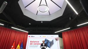 López-Valverde presenta el balance de la campaña de ciberseguridad del Gobierno regional puesta en marcha este verano El consejero Miguel López-Valverde durante la presentación del balance de la campaña puesta en marcha para concienciar a los ciudadanos sobre las estafas informáticas