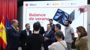López-Valverde presenta el balance de la campaña de ciberseguridad del Gobierno regional puesta en marcha este verano El consejero Miguel López-Valverde durante la presentación del balance de la campaña puesta en marcha para concienciar a los ciudadanos sobre las estafas informáticas