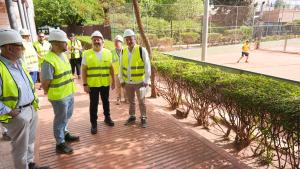 Mariano De Paco Serrano visita las obras de Milla Canal Mariano De Paco Serrano visita las obras de Milla Canal