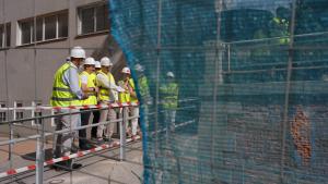 Mariano De Paco Serrano visita las obras de Milla Canal Mariano De Paco Serrano visita las obras de Milla Canal