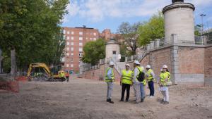 Mariano De Paco Serrano visita las obras de Milla Canal Mariano De Paco Serrano visita las obras de Milla Canal