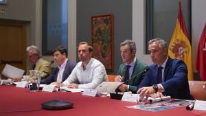 El consejero Novillo presidiendo el Consejo de Administración del Centro de Asuntos Taurinos