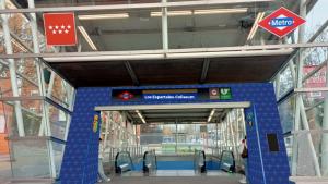 La Comunidad de Madrid cambia el nombre de la estación de Metro de Los Espartales por Los Espartales-Coliseum Boca de Metro de Los Espartales