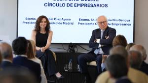 La presidenta Isabel Díaz Ayuso en el foro Ideas para crecer del Círculo de Empresarios