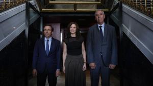 La presidenta Isabel Díaz Ayuso en la presentación de Madrid Beats