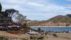 Daños provocados por los incendios en Pelayos de la Presa