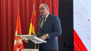 El consejero Miguel López-Valverde durante la presentación de la mayor feria tecnológica de España 