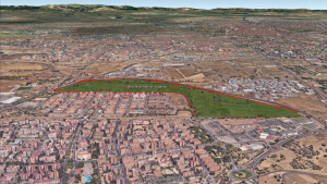 Ámbito Puerta de Madrid en Google Earth