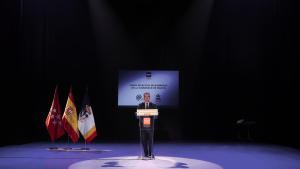 El consejero Novillo en la inauguración del curso para conductores especialistas