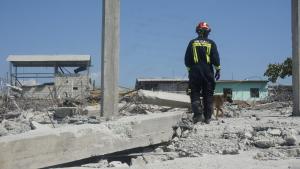 Intervención del ERICAM en el terremoto de Ecuador en 2016