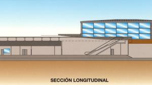 Sección longitudinal