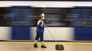 Servicio de limpieza en Metro